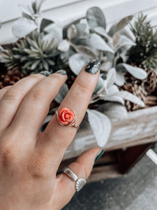 rose wire ring