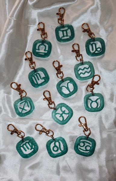 zodiac keychains