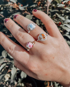 floral wire rings